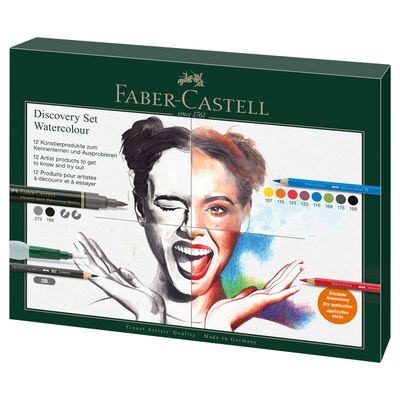 Juego de Dibujo Faber Castell Discovery Set, Watercolour Set