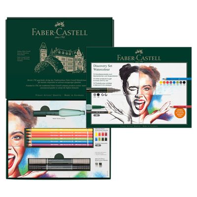Juego de Dibujo Faber Castell Discovery Set, Watercolour Set