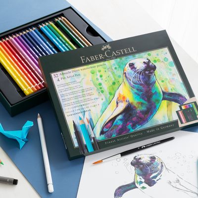 Juego Faber Castell Albrecht Durer + Artist pen 32 + 4 Piezas