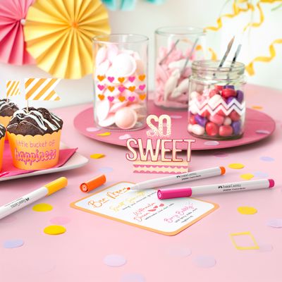 Marcador Goldfaber Creative Marker Sweet 6 Colores