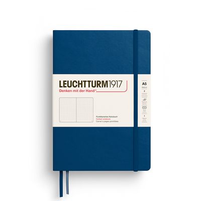 Cuaderno Leuchtturm1917 Medium A5 Indigo, Puntos