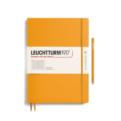 Cuaderno Leuchtturm1917 Master Slim A4+ Rising Sun, rayas