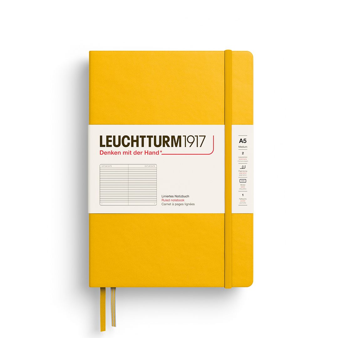 Cuaderno Leuchtturm1917 Medium A5 Sunflower, Rayas