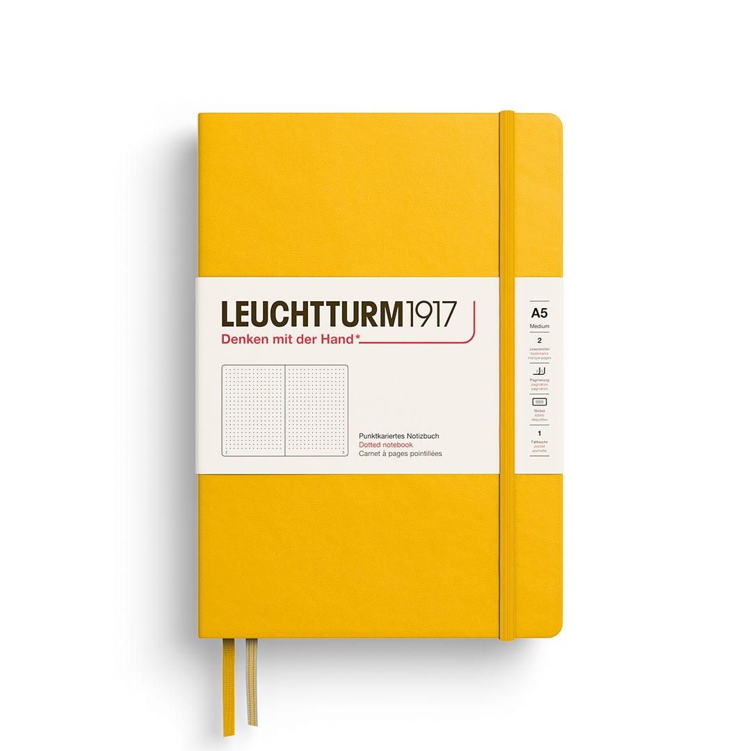 Cuaderno Leuchtturm1917 Medium A5 Sunflower, Puntos
