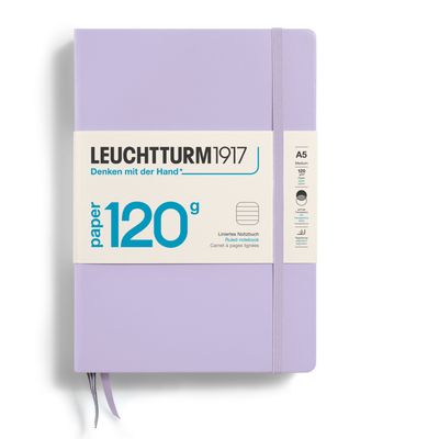 Cuaderno Leuchtturm1917 Edition 120G A5, Lilac, Rayas