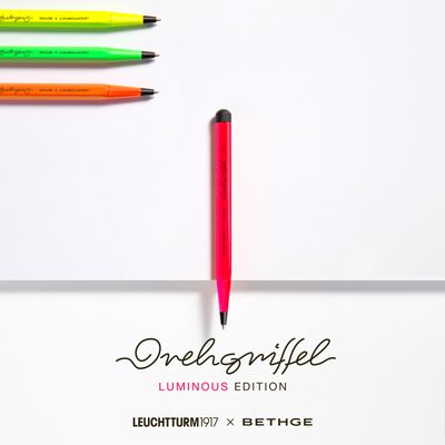 Boligrafo Leuchtturm1917 Drehgriffel Nr. 1, Luminous Neon Green