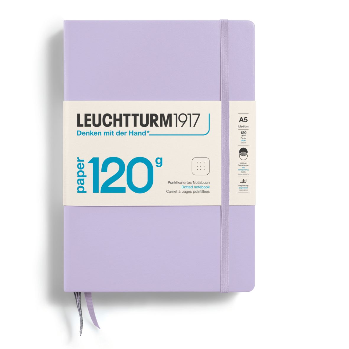 Cuaderno Leuchtturm1917 Edition 120G A5, Lilac, Puntos