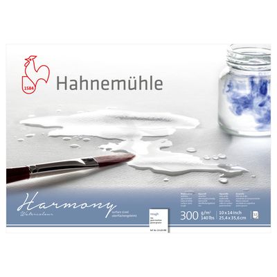 Block Hahnemuhle Harmony 300, grano grueso, 10 x 14"