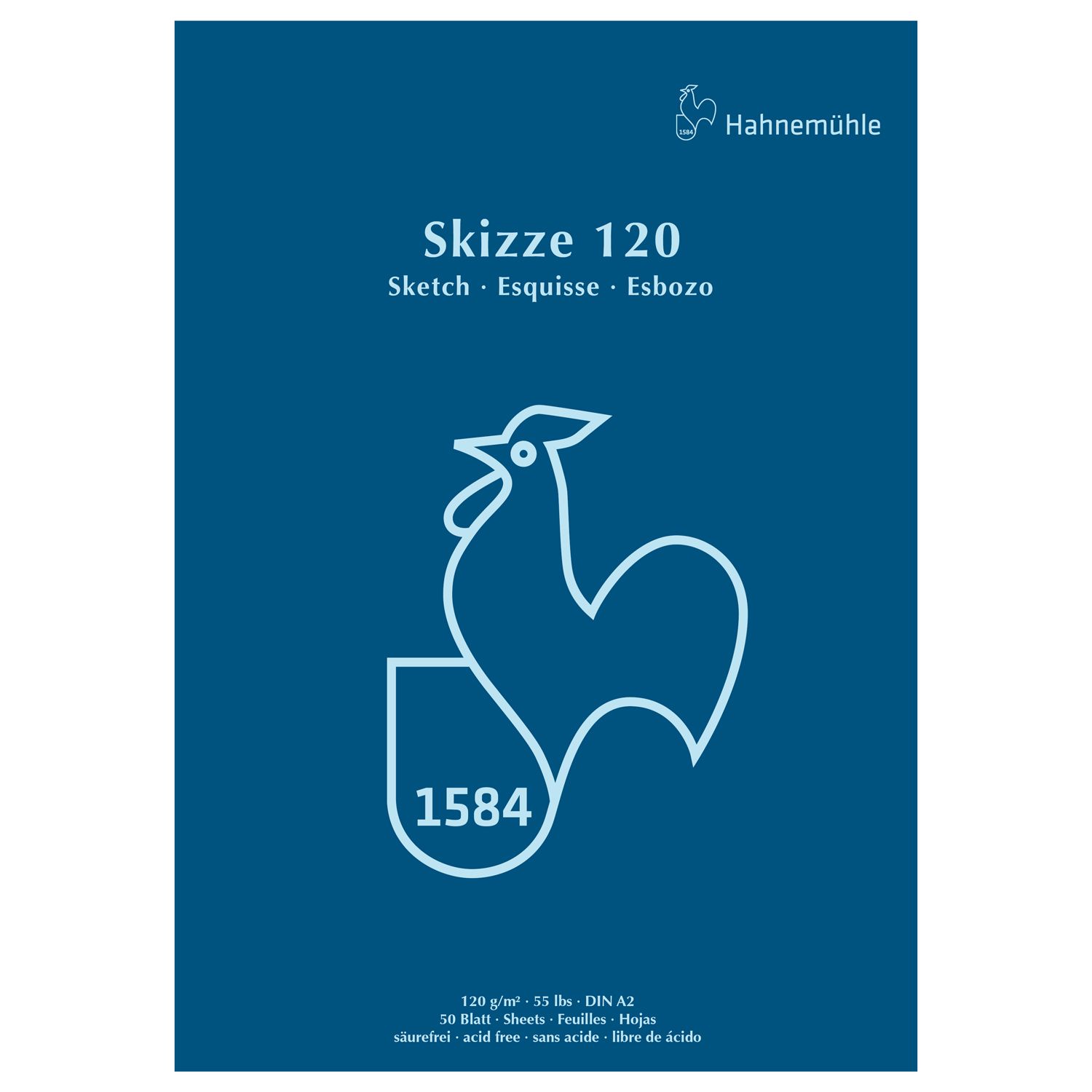 Block Hahnemuhle Skizze 120gr. tamaño A2