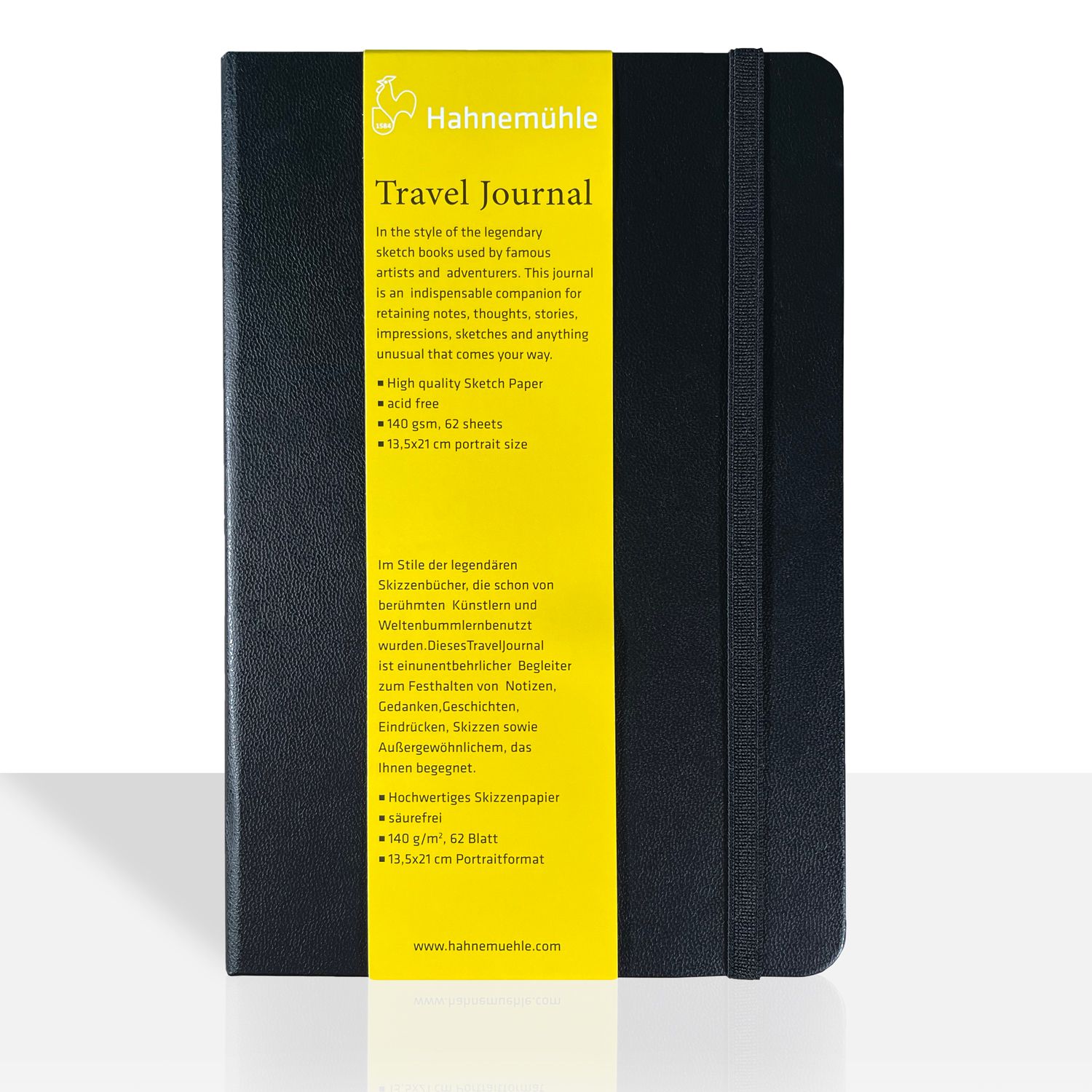 Cuaderno Hahnemuhle Travel Journal 13 x 21 cm, vertical