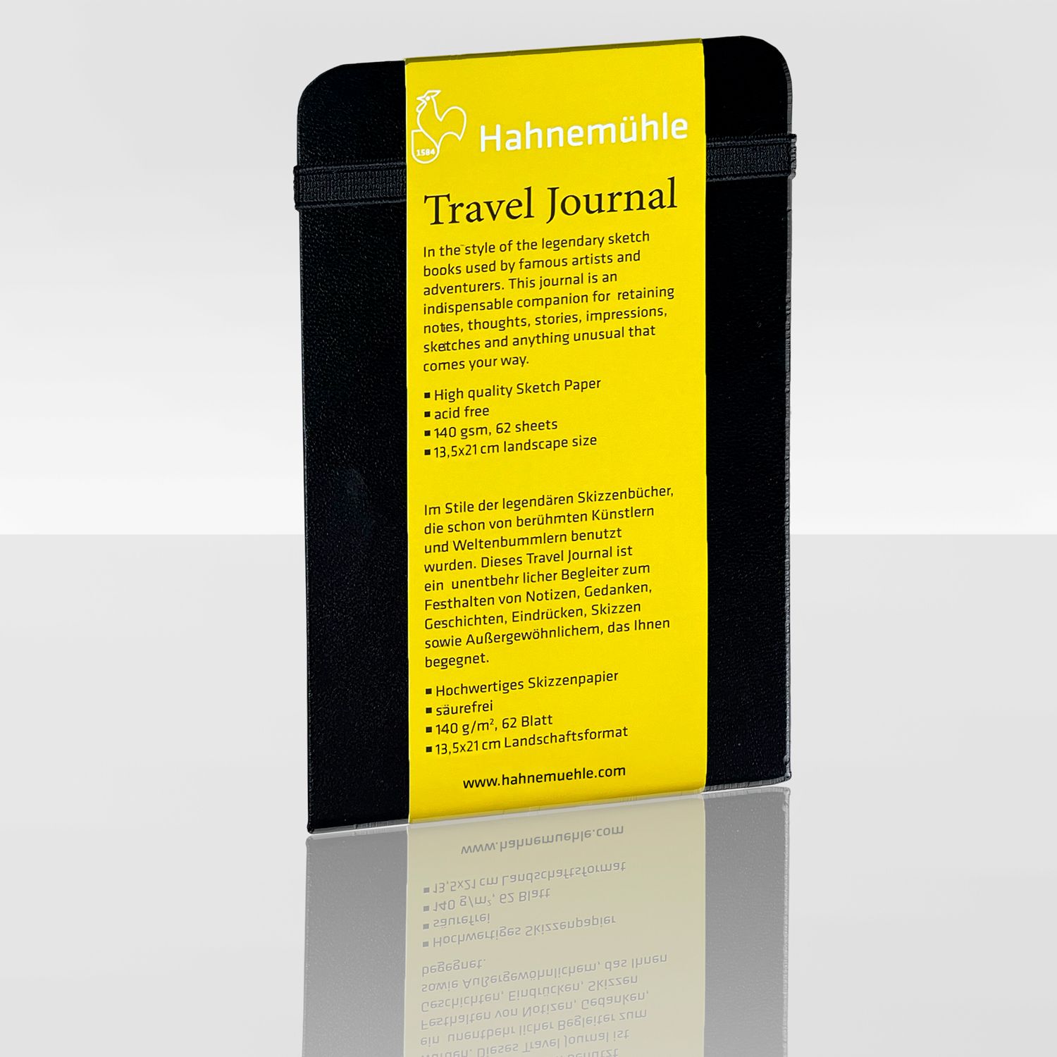 Cuaderno Hahnemuhle Travel Journal 13 x 21 cm, horizontal