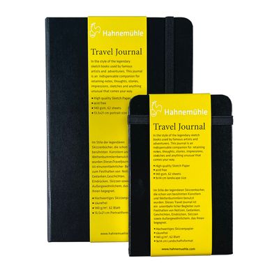 Cuaderno Hahnemuhle Travel Journal 9 x 14 cm, horizontal