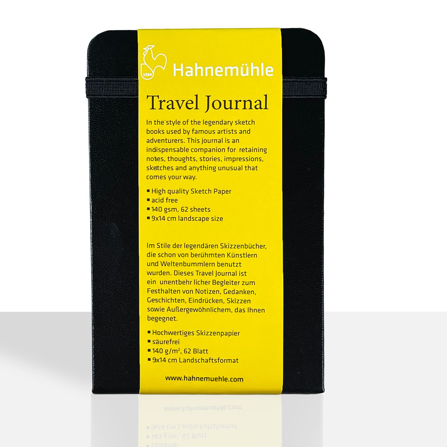 Cuaderno Hahnemuhle Travel Journal 9 x 14 cm, horizontal