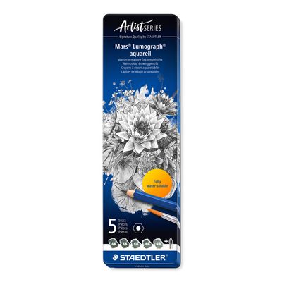 Lapiz Staedtler Mars Lumograph Aquarell, 6pcs