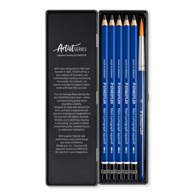 Lapiz Staedtler Mars Lumograph Aquarell, 6pcs