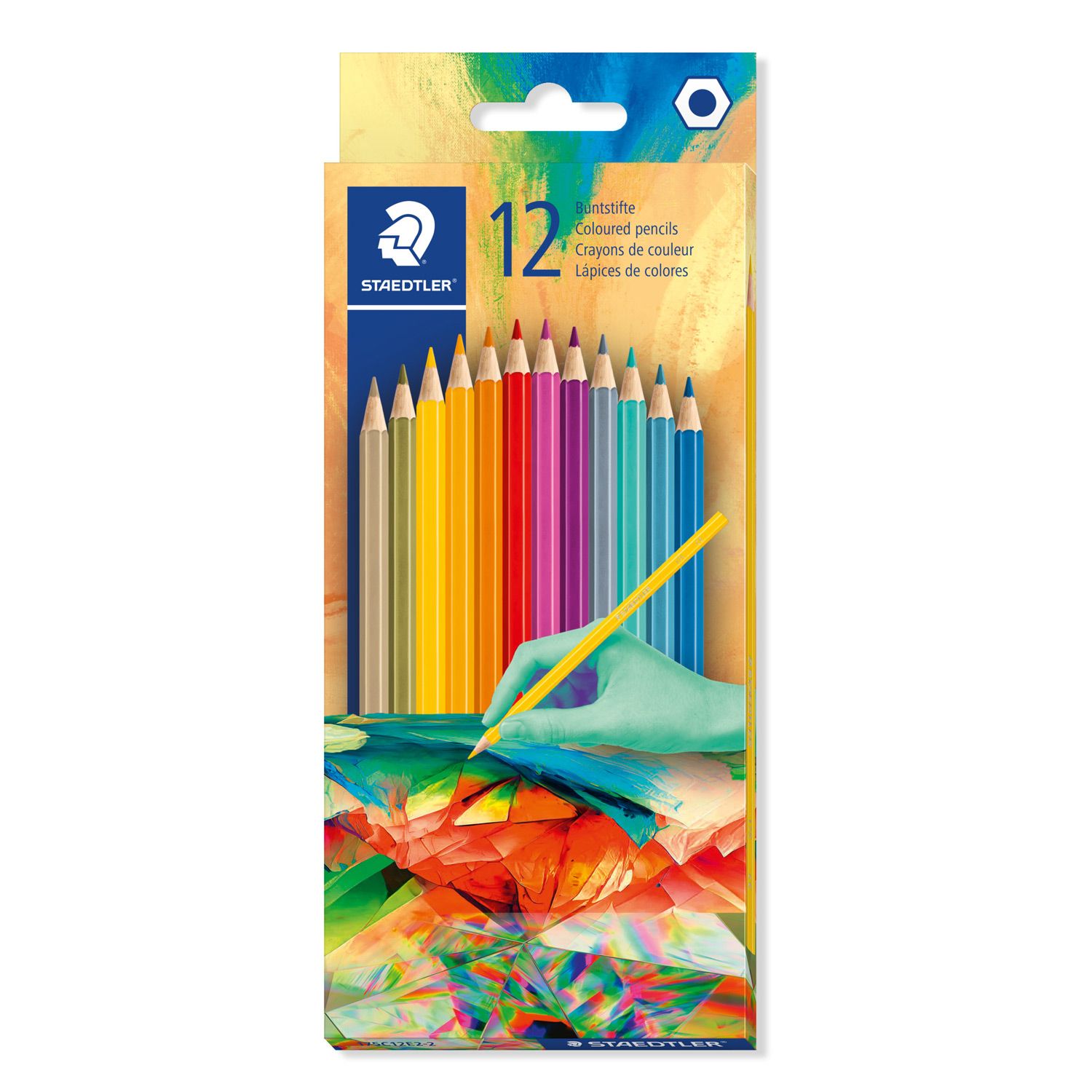 Lapiz Staedtler 175 Multiverse v2, 12 colores