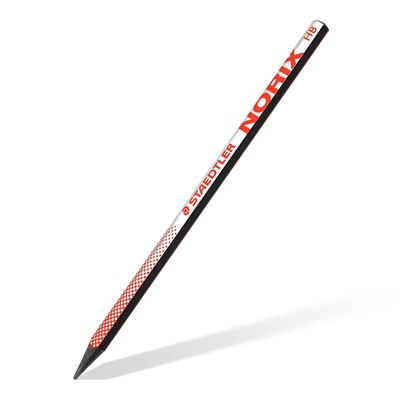 Lapiz Staedtler Norix 181 HB Rojo