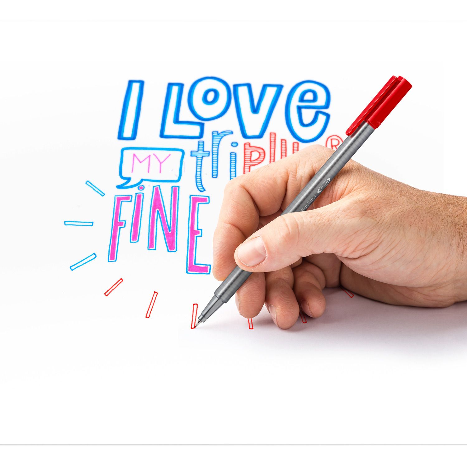 Marcador Staedtler Triplus Fineliner Pastel, 6 colores