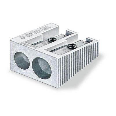 Sacapuntas Staedtler metálico de 2 agujeros