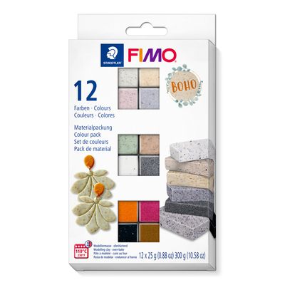 Arcilla polimerica para modelar FIMO Effect, Boho Color Pack