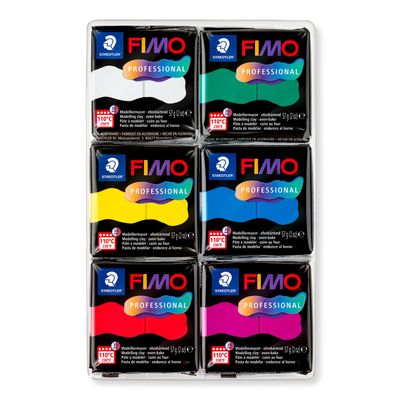Arcilla polimerica FIMO Professional Set Color Pack, 6 col.