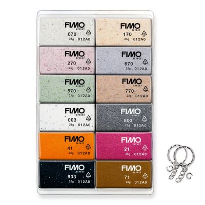 Arcilla polimerica para modelar FIMO Effect, Boho Bonus Color Pack