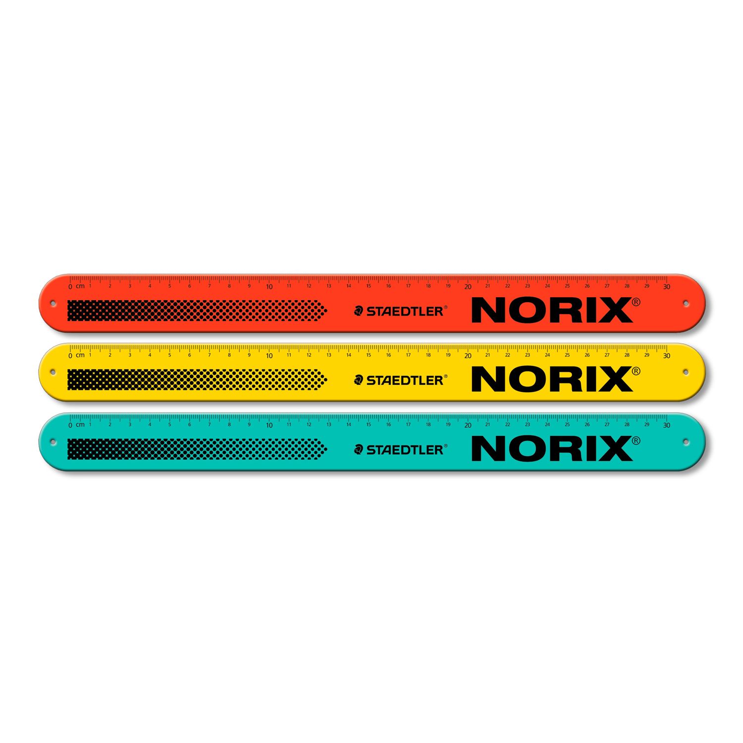 Regla Staedtler Norix Snap Ruler 30 cms, colores surtidos
