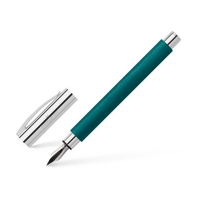 Pluma Fuente Faber Castell Ambition Resina Soft Teal M