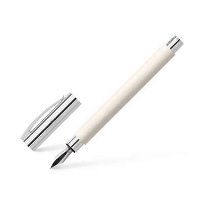 Pluma Fuente Faber Castell Ambition Resina Cinematic White