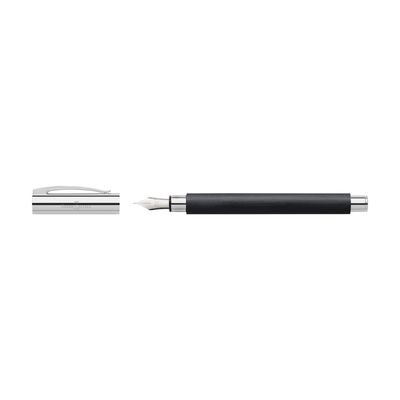 Pluma Fuente Faber Castell Ambition Resina Negro F