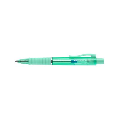 Boligrafo Faber Castell Poly Ball View Jelly Mint
