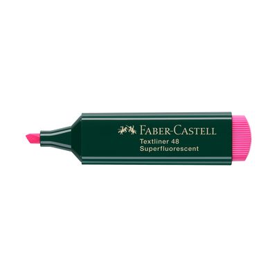 Marcador Faber Castell Textliner 1548 Rosado