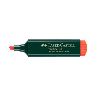 Marcador Faber Castell Textliner 1548 Naranja