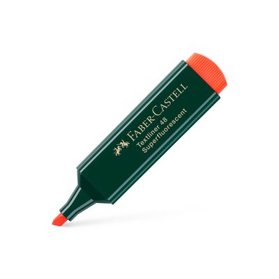 Marcador Faber Castell Textliner 1548 Naranja