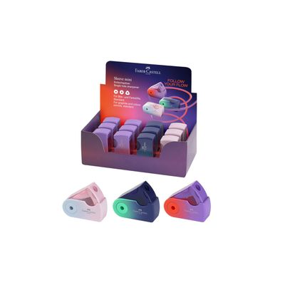 Sacapuntas Faber Castell Sleeve Mini Flow Punchy Melon