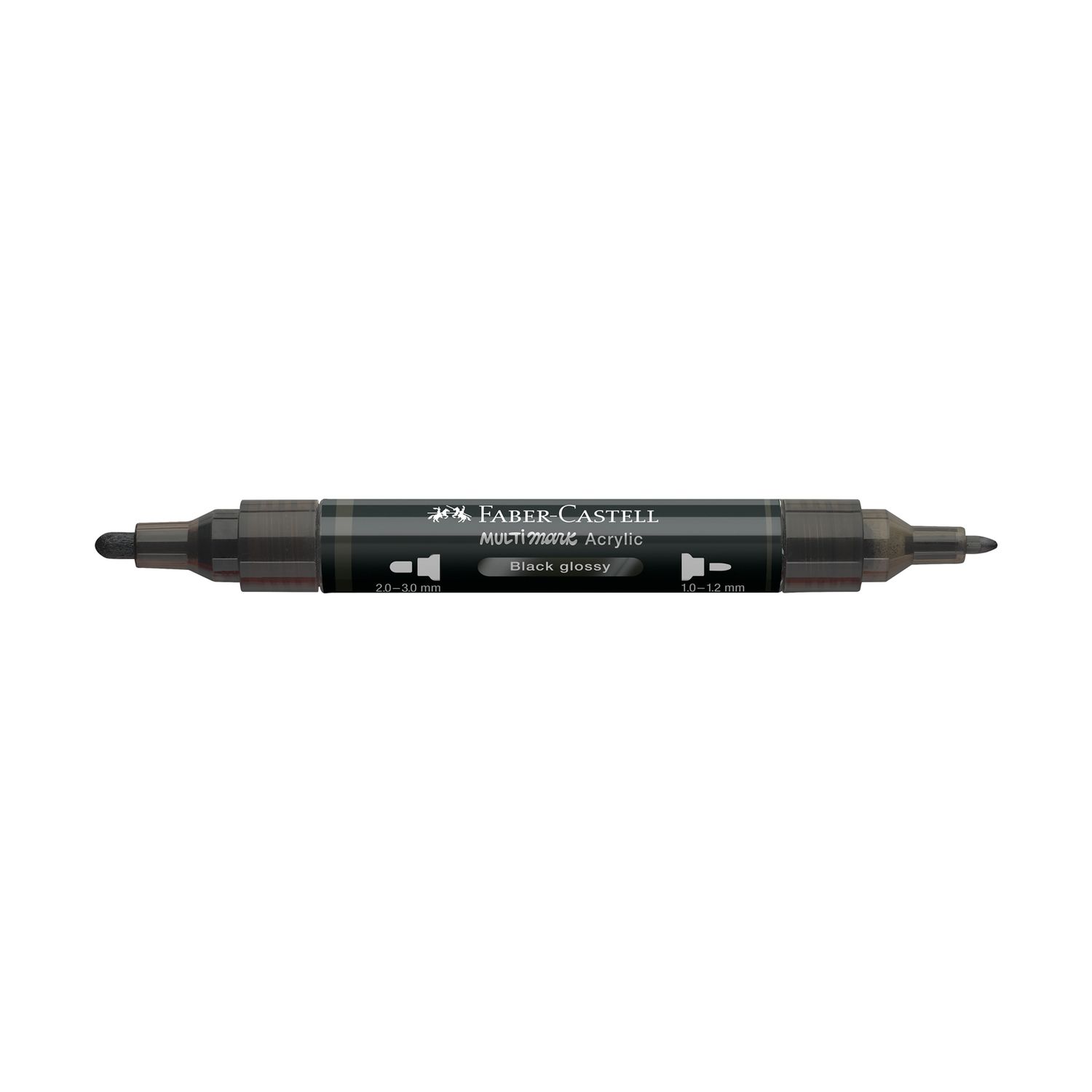 Marcadores Acrilico Faber Castell Multimark Black Glossy