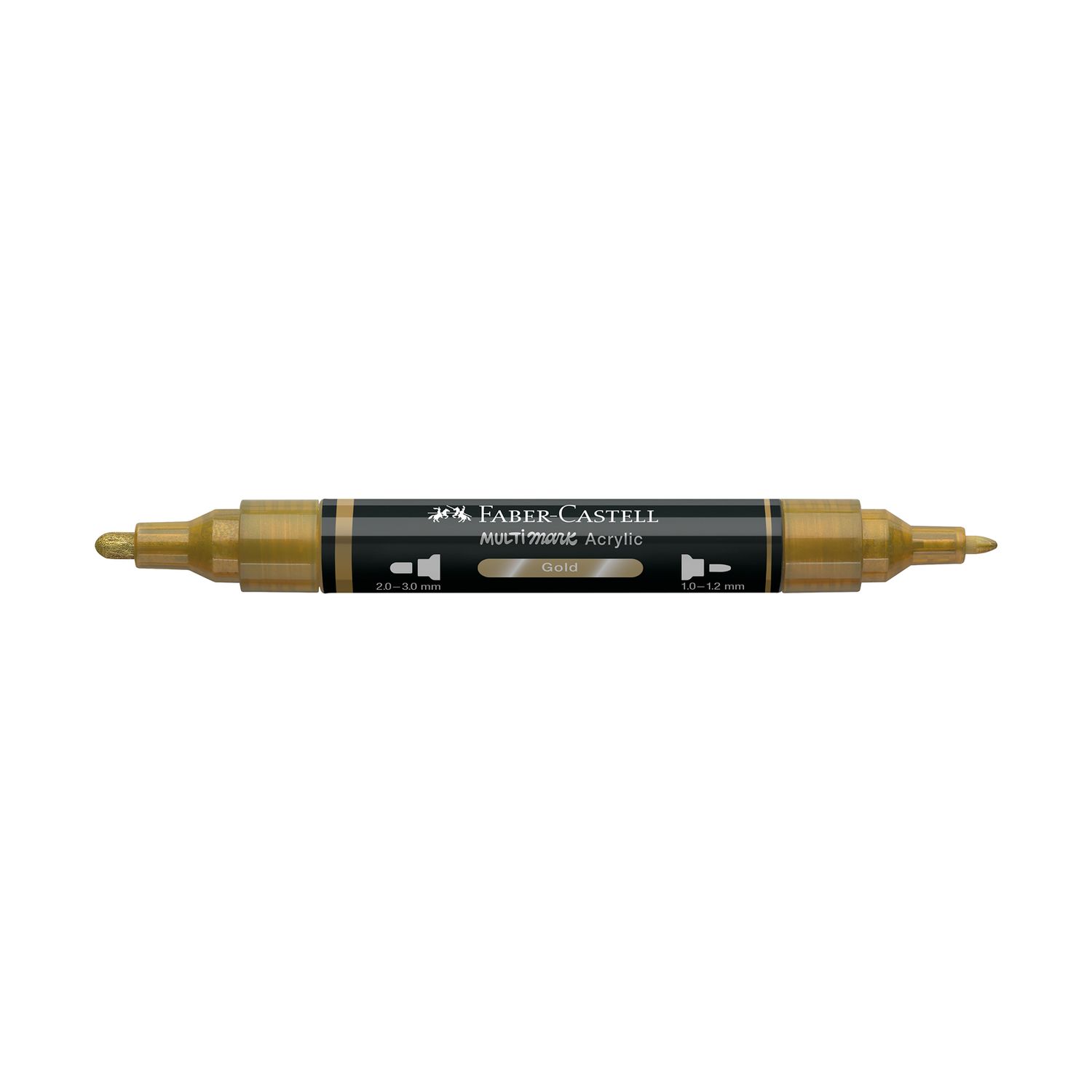 Marcadores Acrilico Faber Castell Multimark Dorado