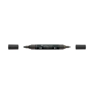 Marcadores Acrilico Faber Castell Multimark Black