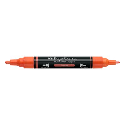 Marcador Acrilico Faber Castell Multimark 6+2 Col Flame
