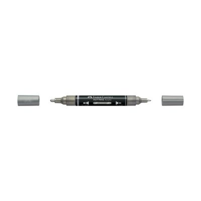 Marcadores Acrilico Faber Castell Multimark Silver