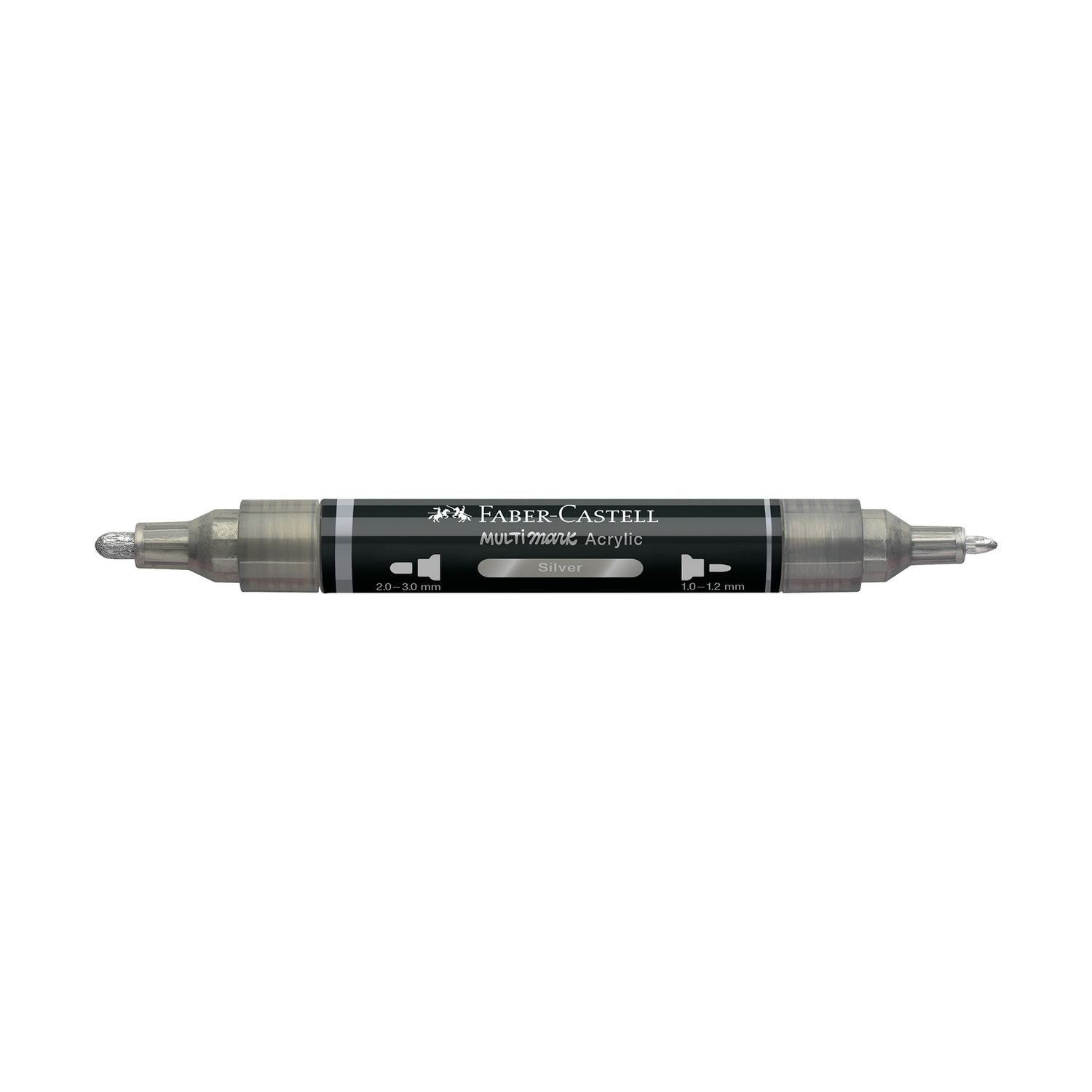 Marcadores Acrilico Faber Castell Multimark Silver