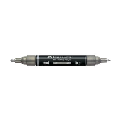 Marcadores Acrilico Faber Castell Multimark Silver
