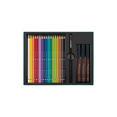 Lapiz Faber Castell Gift Set Albrecht Durer + Artist pen 17 + 3 Piezas