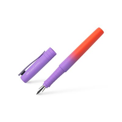 Pluma Fuente Faber Castell Poly Pen Flow Punchy Melon M