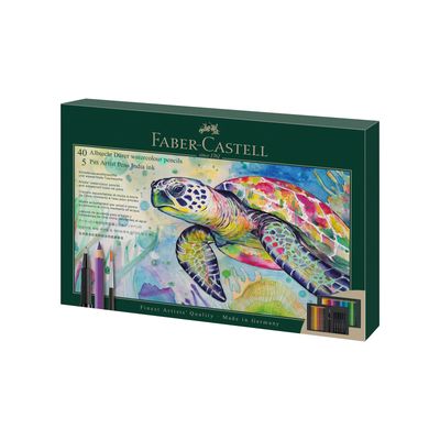 Lapiz Faber Castell Gift Set Albrecht Durer + Artist Pen 40 + 5 Piezas
