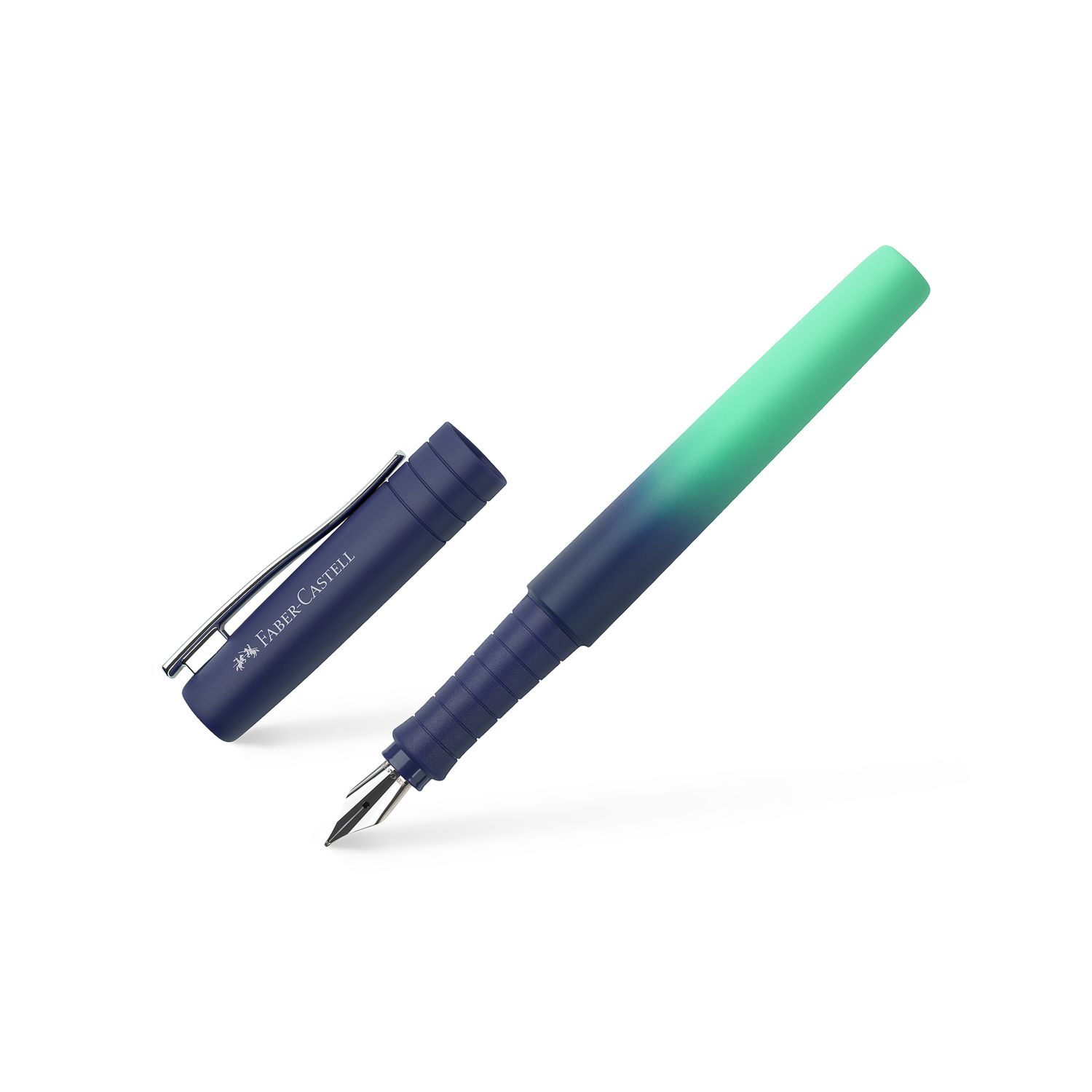 Pluma Fuente Faber Castell Poly Pen Flow Buzzing Blue M