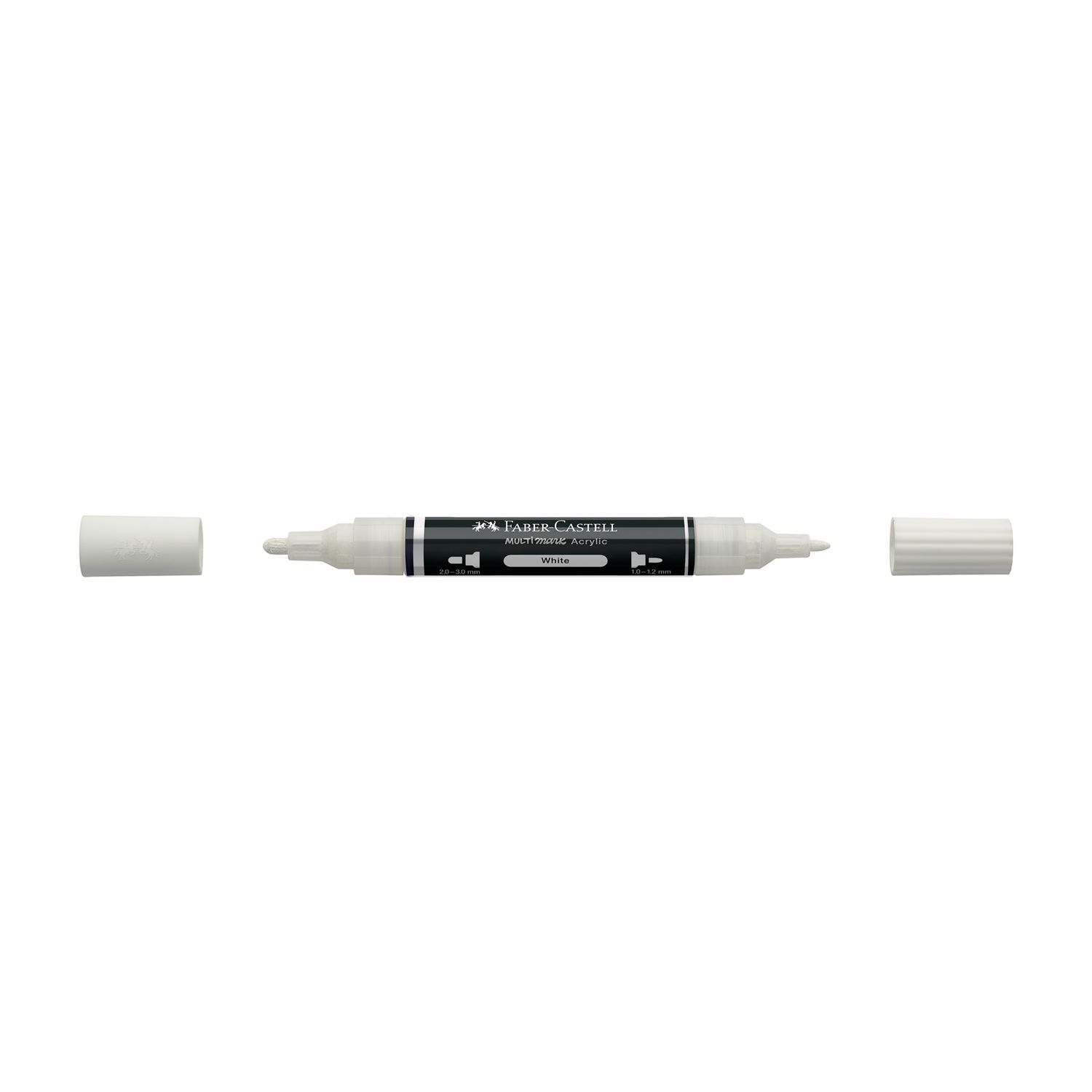 Marcador Acrilico Faber Castell Multimark Blanco