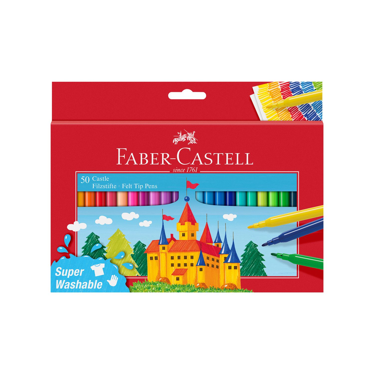Marcador Faber Castell 50 Colores