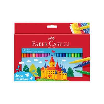 Marcador Faber Castell Castle 50 Colores