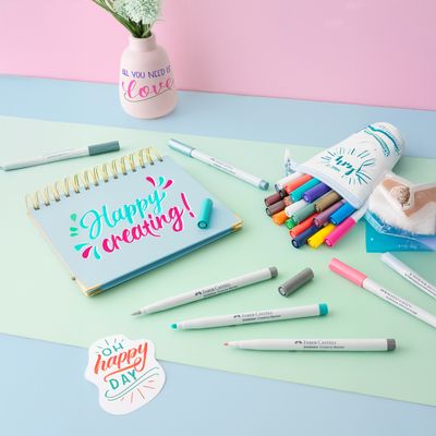 Marcador Faber Castell Goldfaber Creative 30 Colores